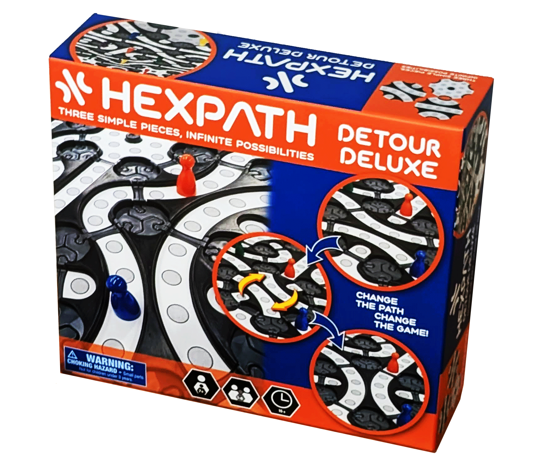 Hexpath Detour Deluxe Strategy Board Game Set