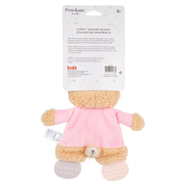 Peter Rabbit Sensory Blanket with Crinkle - Flopsy
