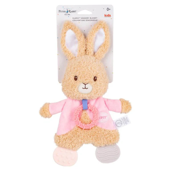 Peter Rabbit Sensory Blanket with Crinkle - Flopsy