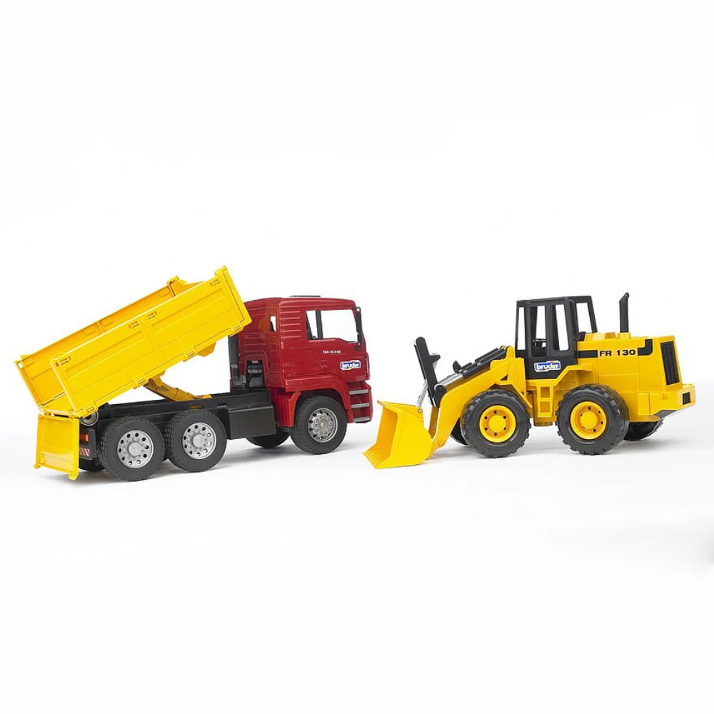 Bruder 02752 1/16 Construction Truck &amp; Loader