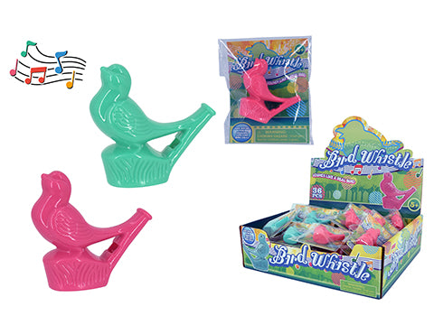 Bird Call Water Whistle Assorted