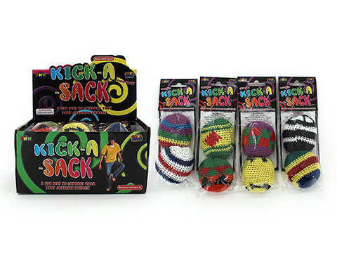 Hacky Sack Kick A Sack 2pk Assorted