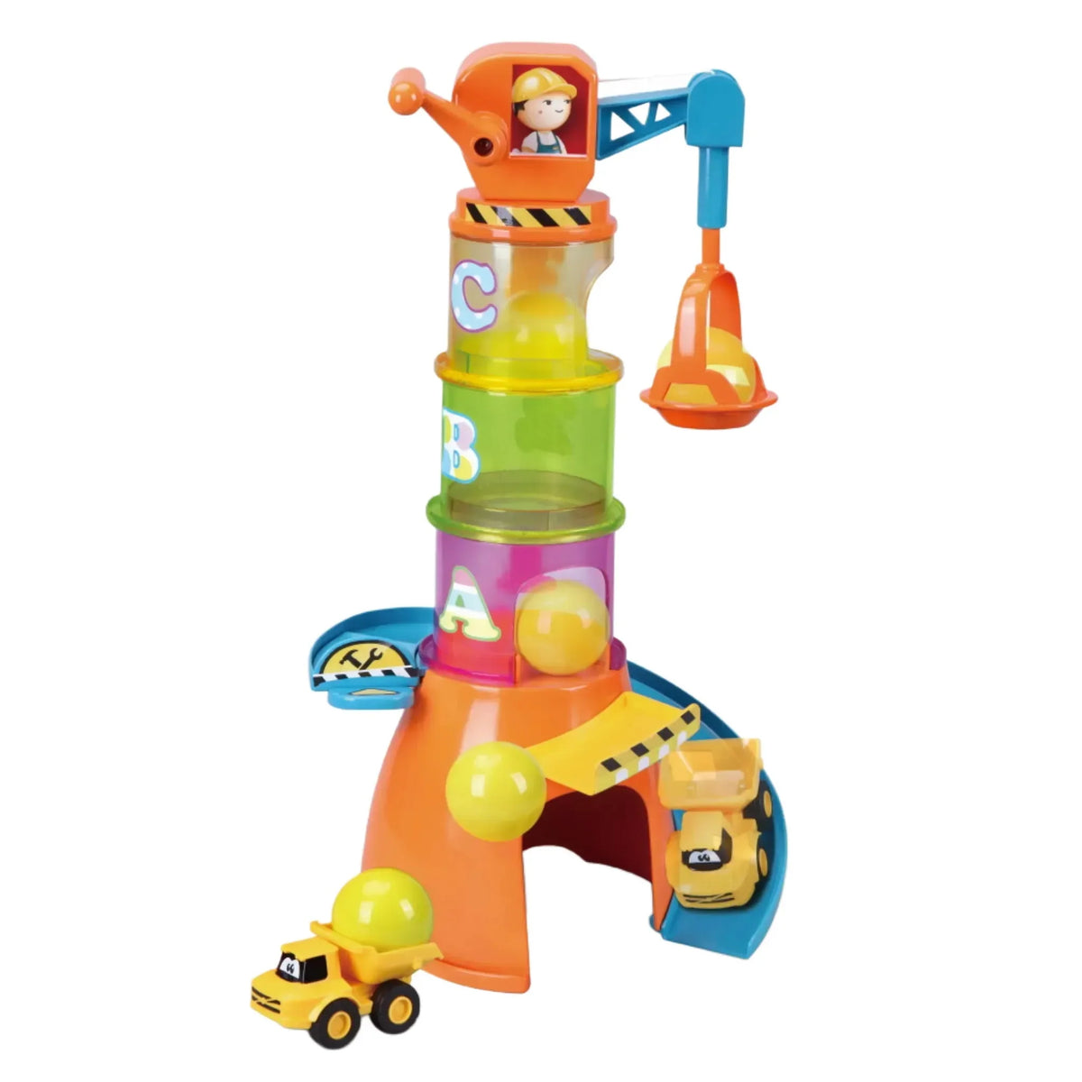 Burago Junior My 1st Collection Volvo 5 in 1 Stacking Game with Truck