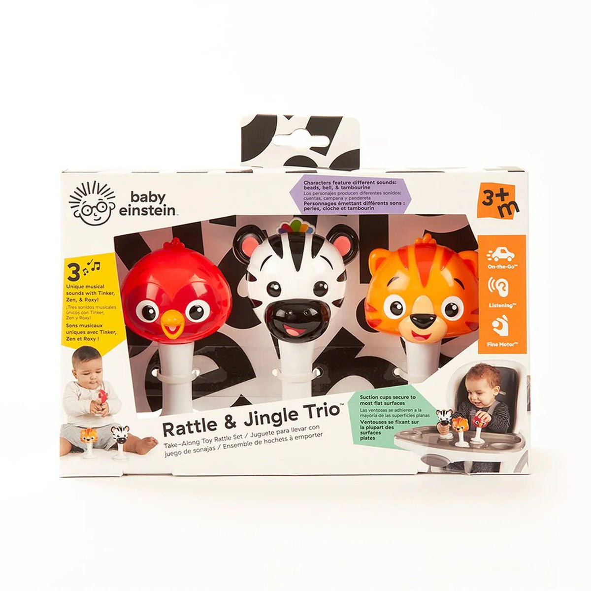 Baby Einstein Rattle &amp; Jingle Trio Rattle Set