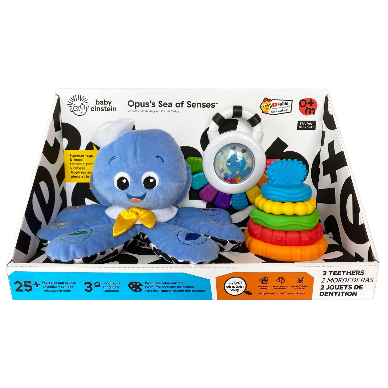 Baby Einstein Opus's Sea Of Senses 3pc Gift Set