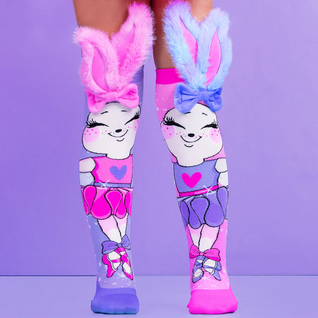 Mad Mia Ballerina Bunny Socks Toddler Ages 3-5