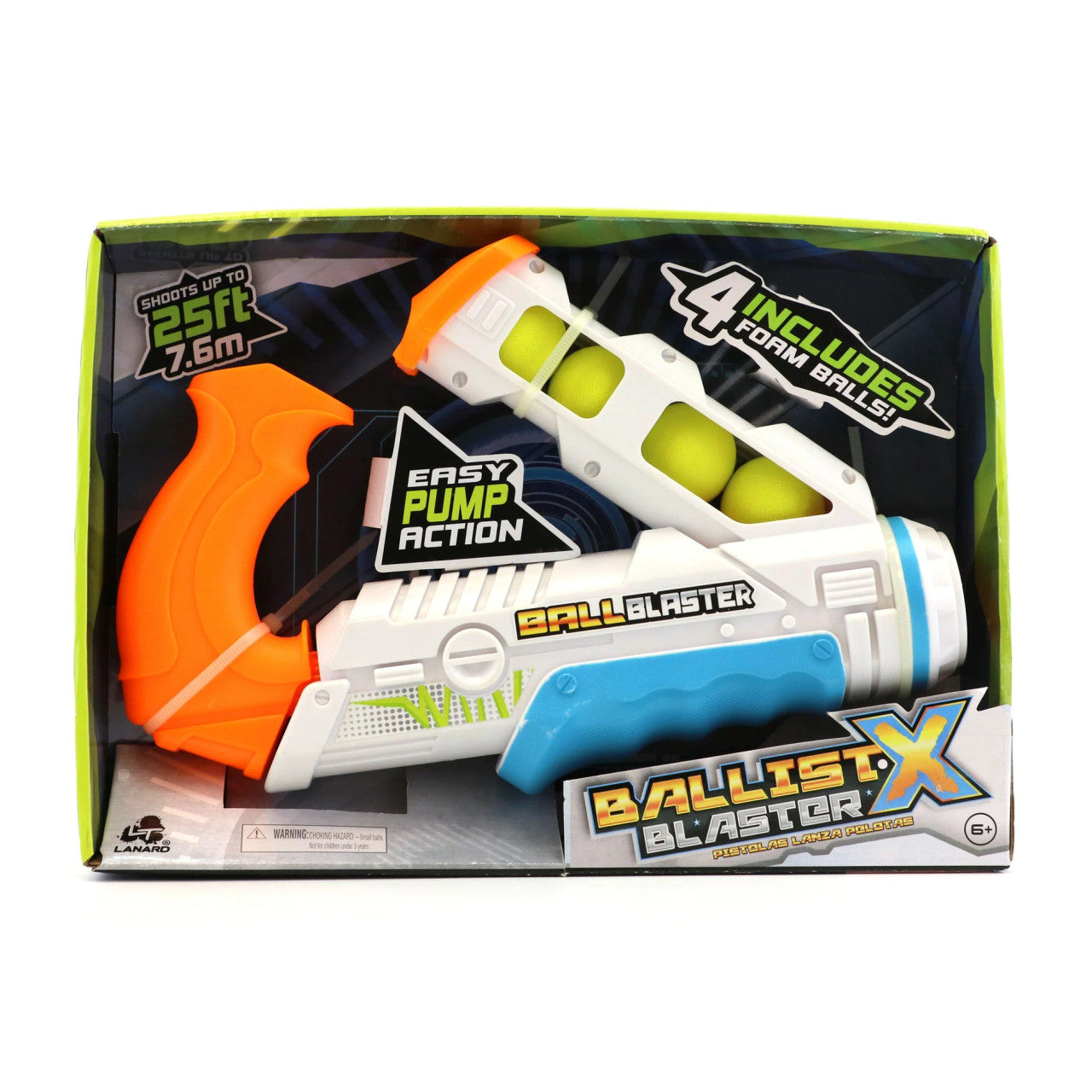 BallistX Ball Blaster includes 4 Balls