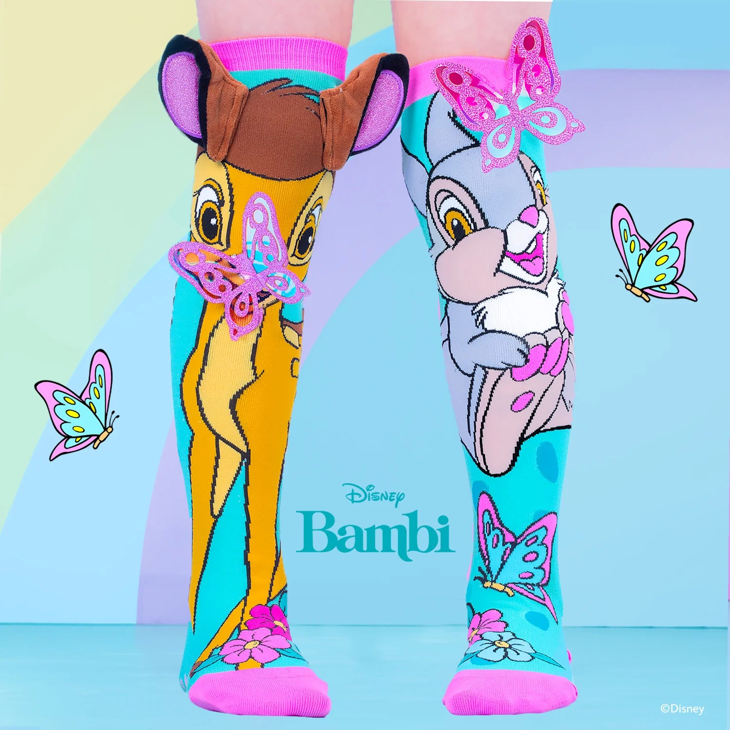 Mad Mia BAMBI Deer Socks Ages 6-99