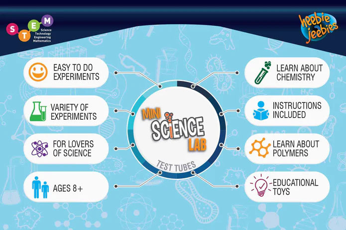 Heebie Jeebies Phosphorescent Powder Test Tube Assorted