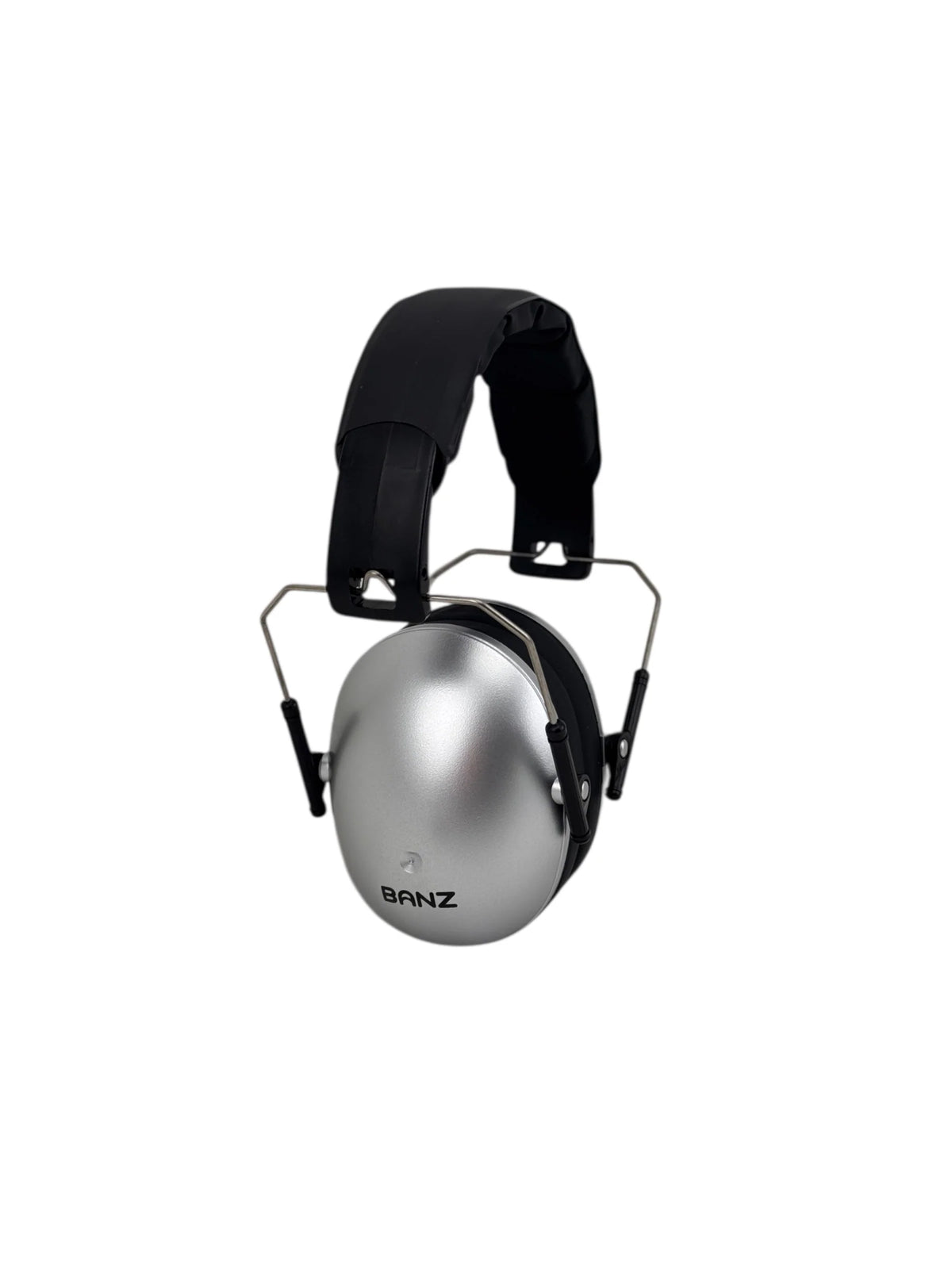 Baby Banz Child Earmuffs Silver Age 2-10Yr