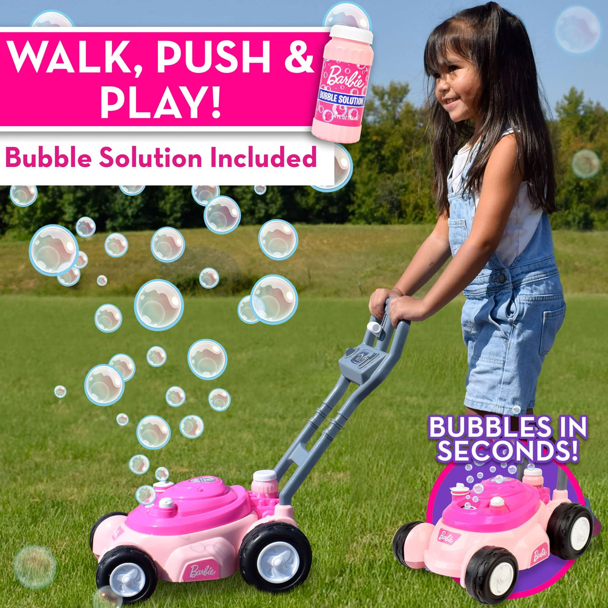 Barbie Bubble N Go Mower