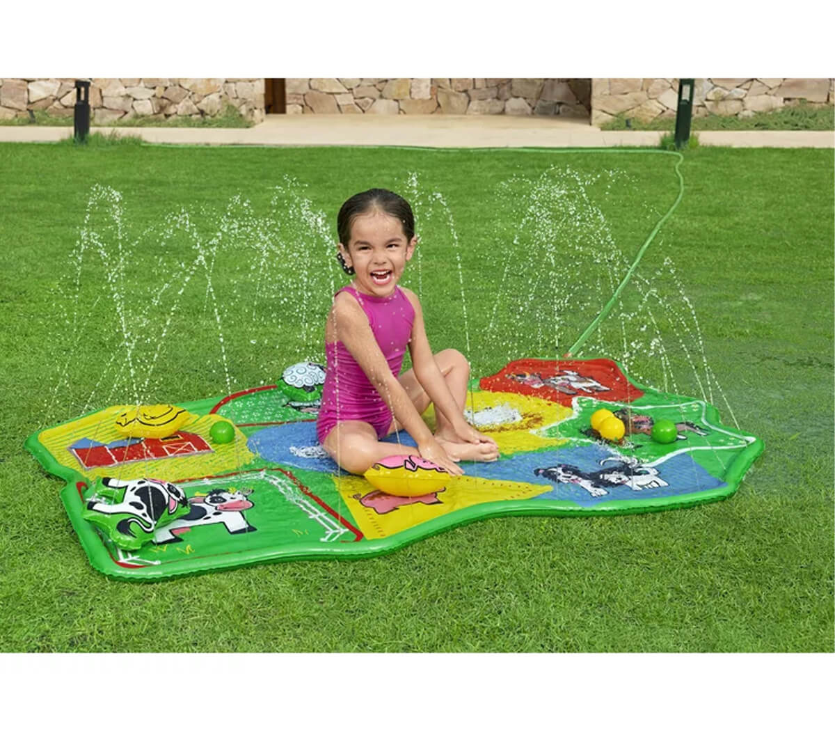 Bestway Lil Barnyard Babies Splash Pad 1.65m x 1.12m