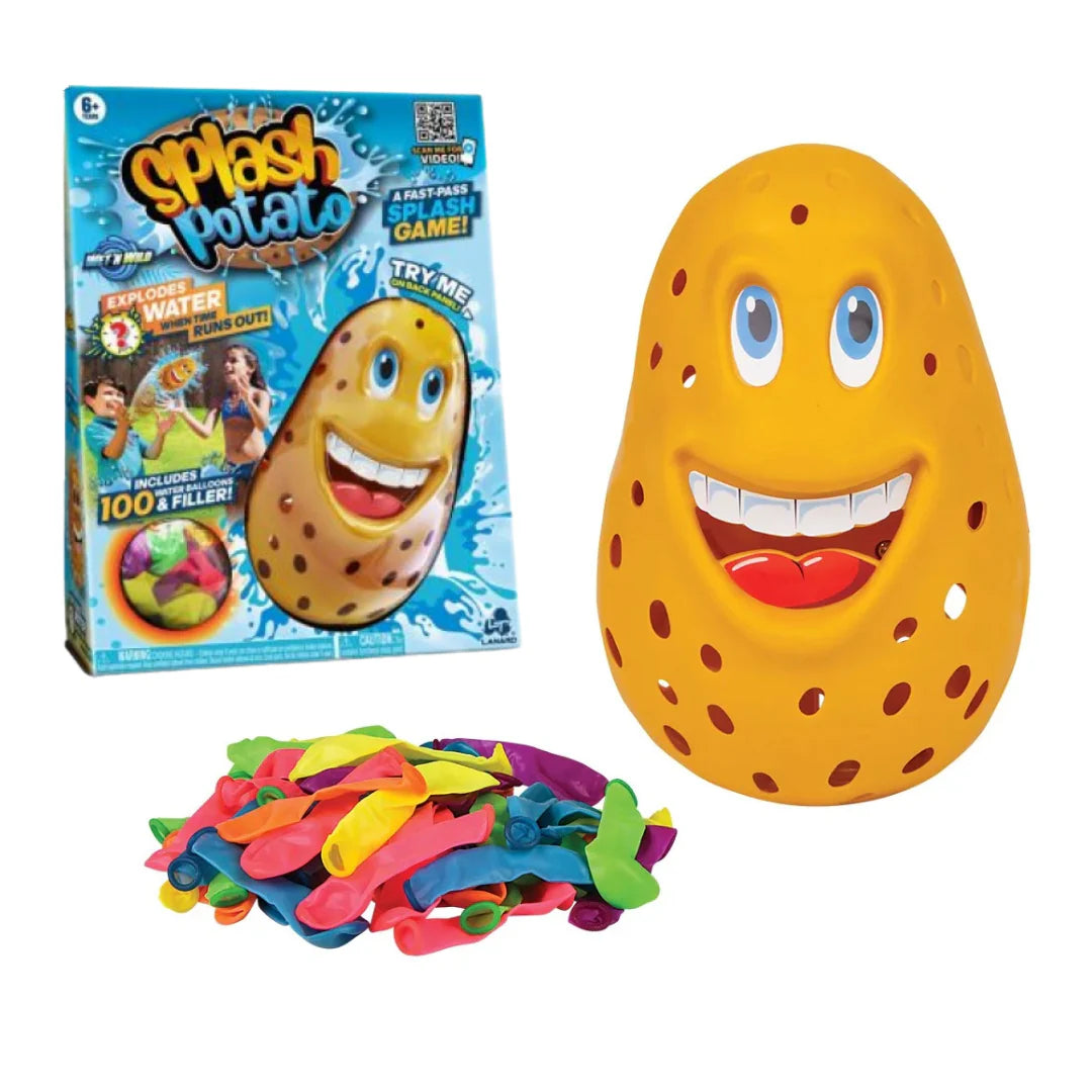 Splash Potato Splash Game with 100 Water Balloons