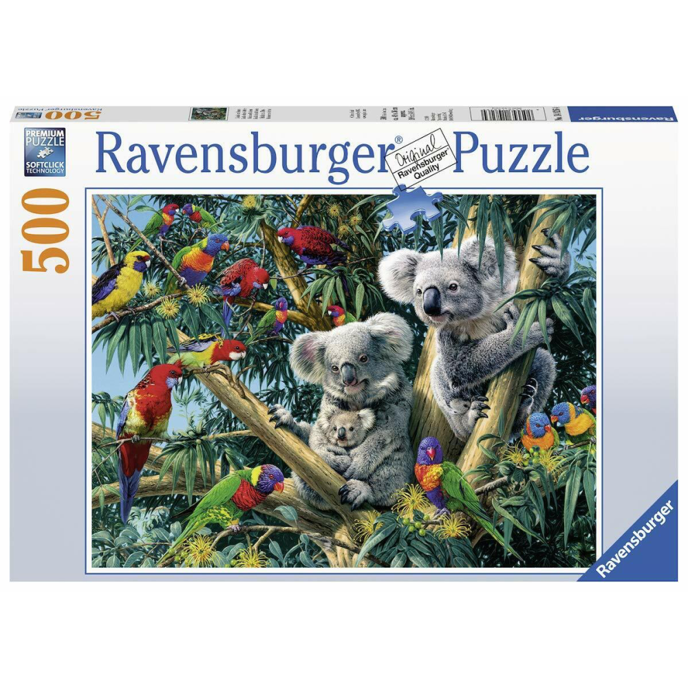 RB00206-2 Koalas in a Tree 500pc Puzzle