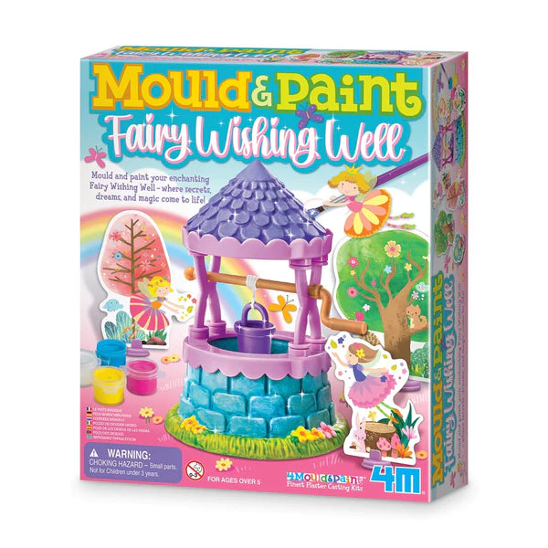 4M KidzMaker Mould & Paint Fairy Wishing Well