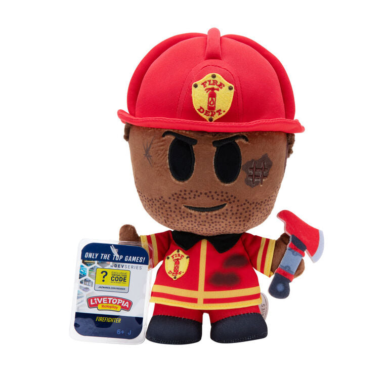 Roblox DevSeries Collector Plush FIRE FIGHTER