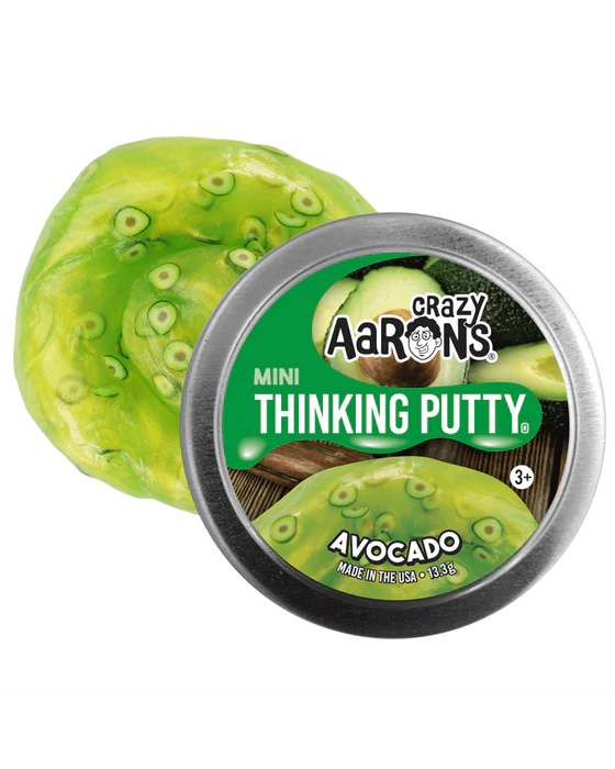 Crazy Aaron's Putty 2inch Mini Star Trendsetters 13.3g Tin Avocado