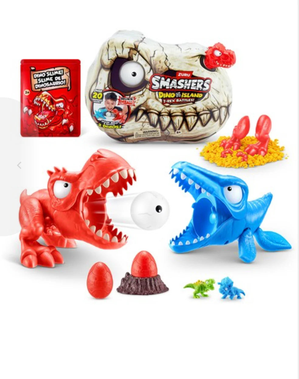 Zuru Smashers Dino Island Mini T-Rex Battle Playset