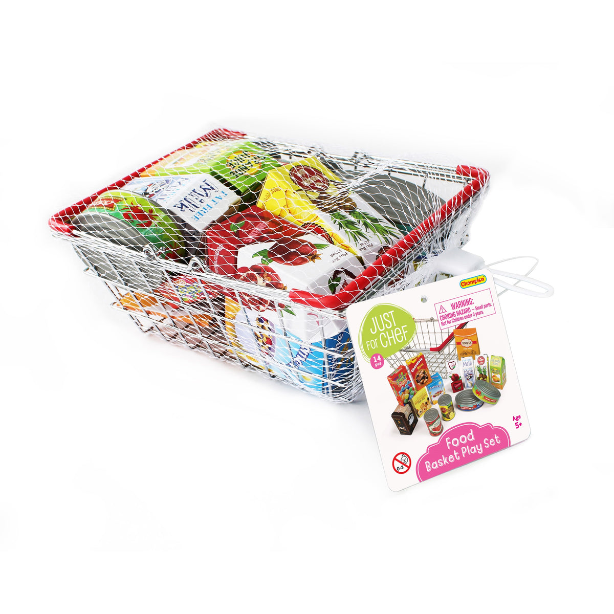 Just For Chef Champion 15pc Food Basket with Boxed Food