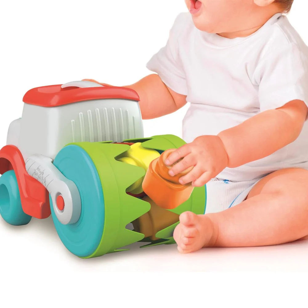 Clementoni  - Soft Clemmy - Sensory Road Roller 6-36months