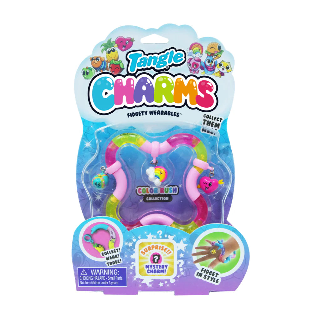 Tangle Charms Fidgety Wearables - COLOR RUSH