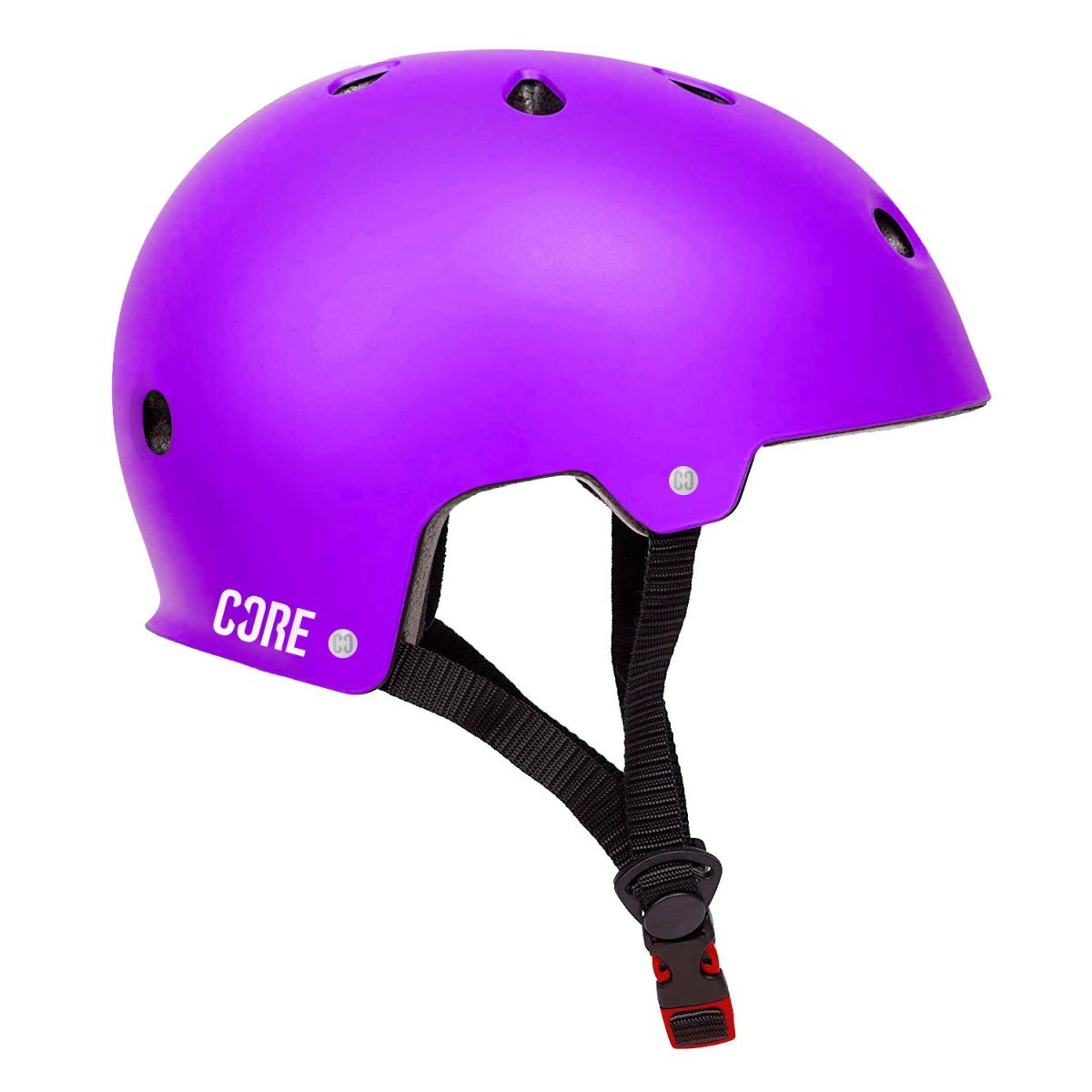 Core Action Sports Helmet Purple Size L/XL 59-61cm
