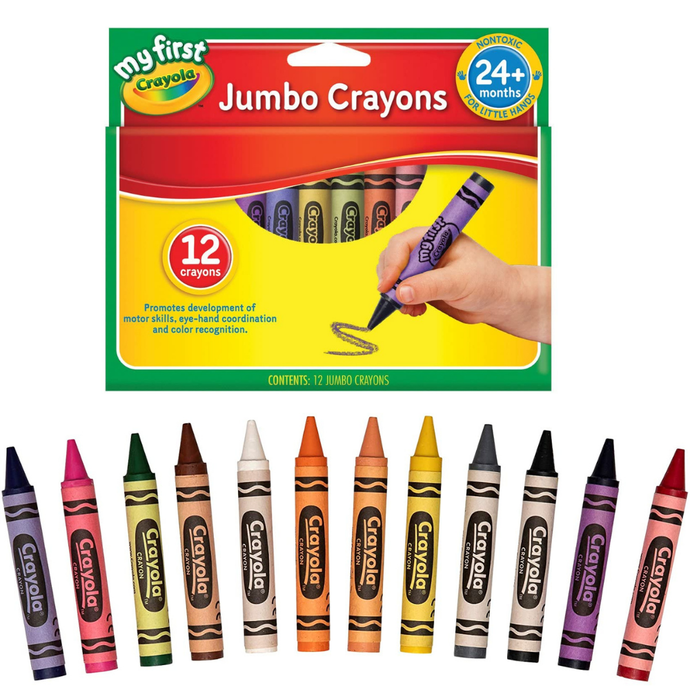 Crayola My First Jumbo Crayons 12 pack