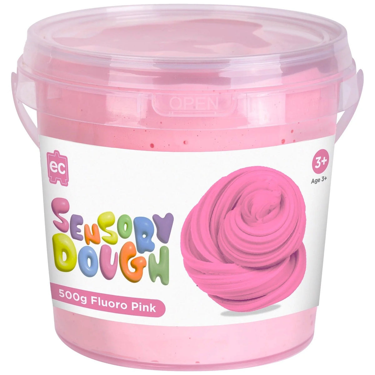 EC Sensory Dough Fluro Pink 250g