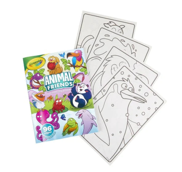 Crayola Animal Friends Colouring Book 96 Pages