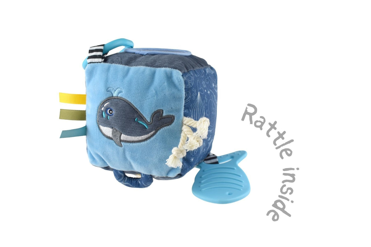 Snuggler Buddy Splashy Whale Discovery Cube