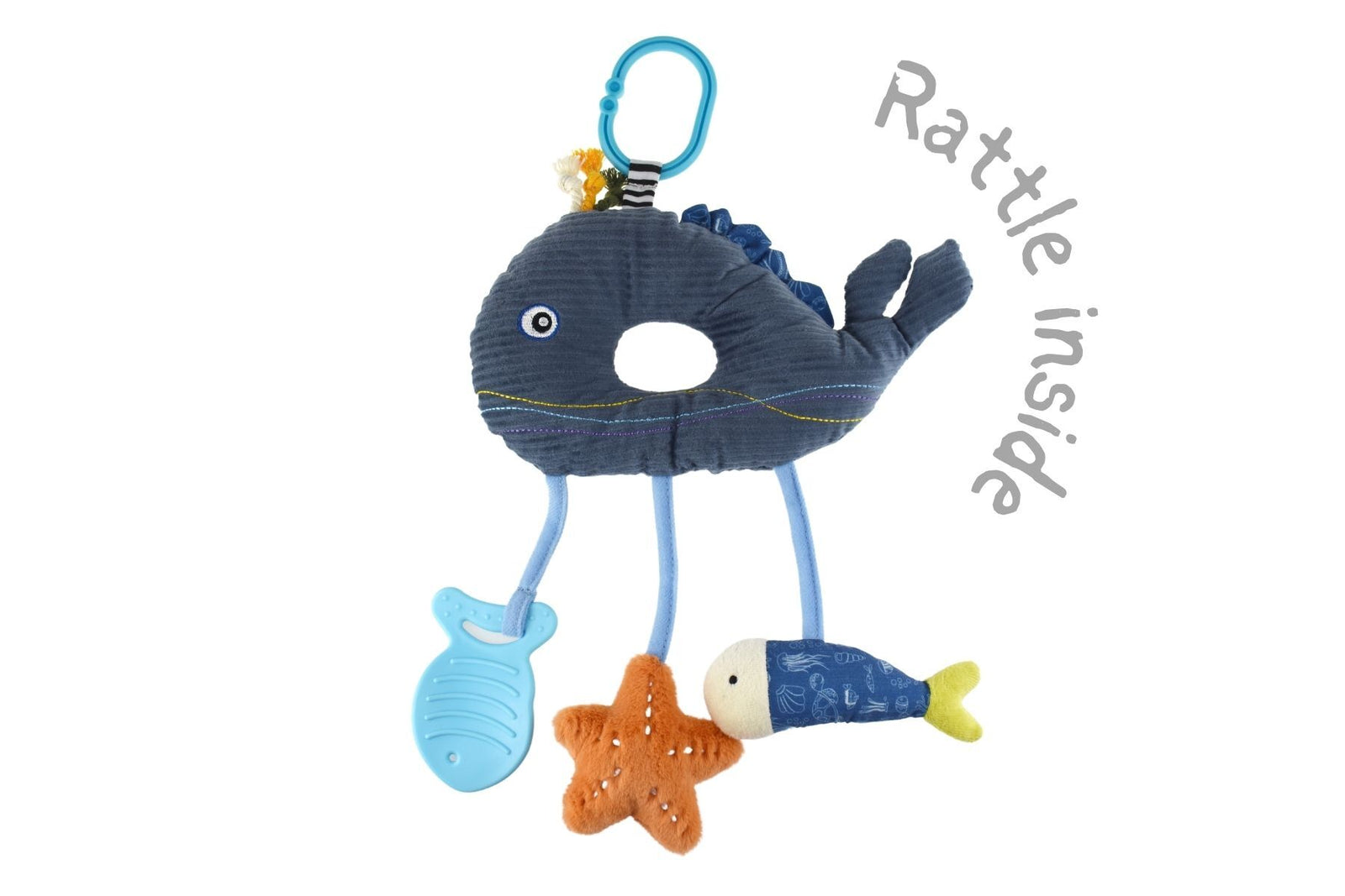 Snuggler Buddy Splashy Whale Friend Dangler