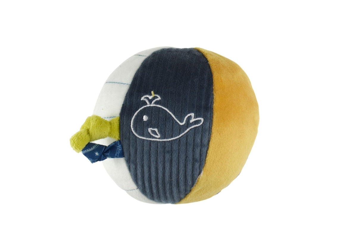Snuggler Buddy Splashy Whale Textured Ball