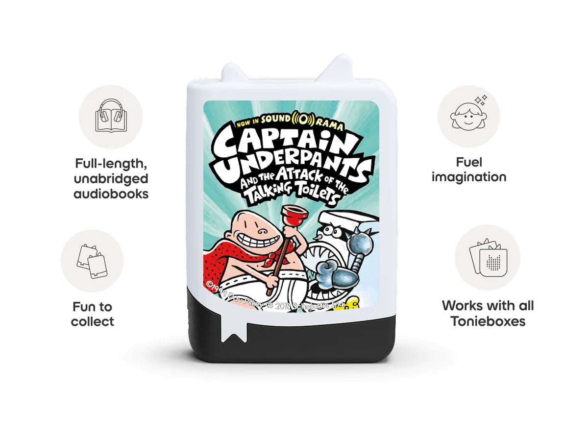 Tonies Audio Book - Captain Underpants and the Attack of the Talking Toilets