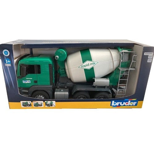 Bruder 02739 1/16 MAN TGA Cement Mixer Truck Rapid Mix