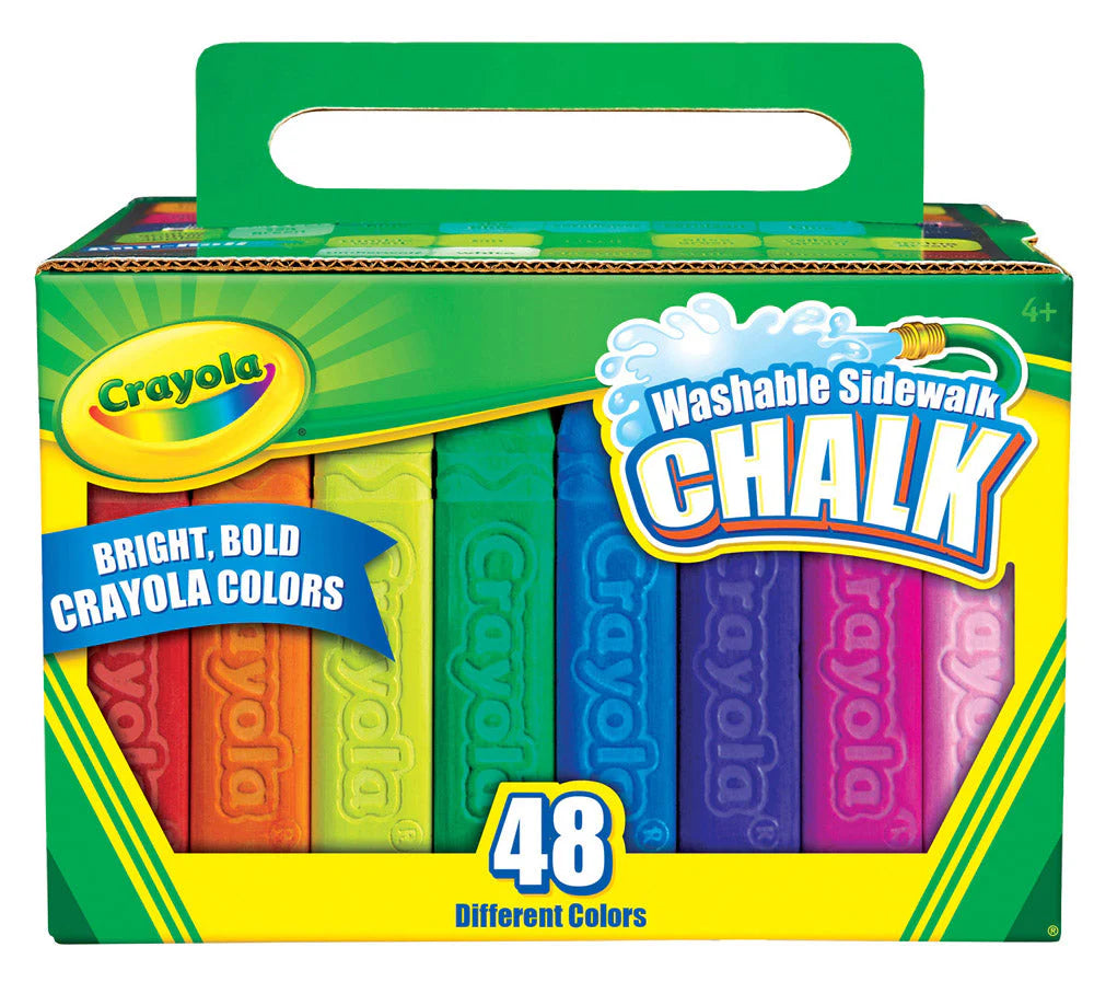 Crayola 48 pce Washable Sidewalk Chalk