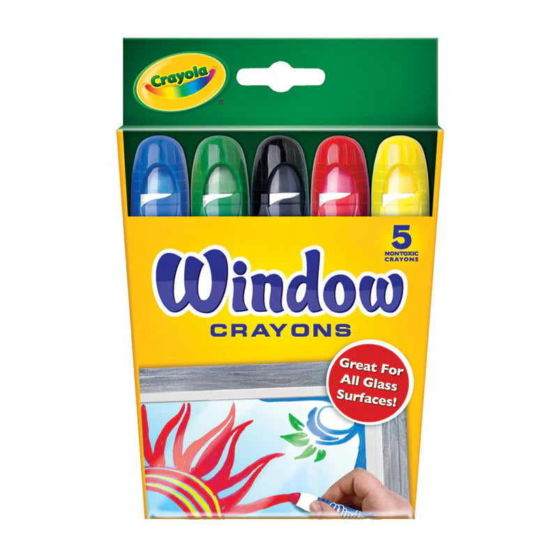 Crayola 5 pack Washable Window Crayons