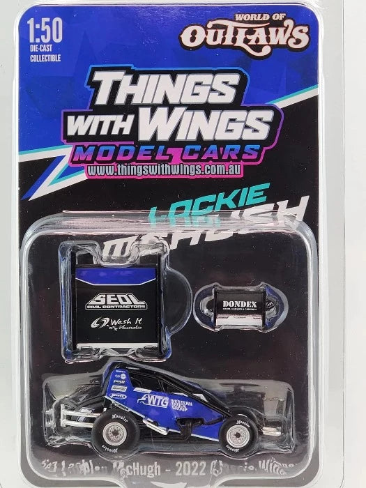 1/50 Sprint Car 2022 #7 Grand Annual Classic Winner - Lockie McHugh