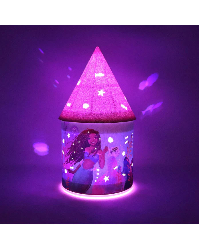 Pink Poppy Disney The Little Mermaid LED Colour Changing Lantern req 3xAAA batteries
