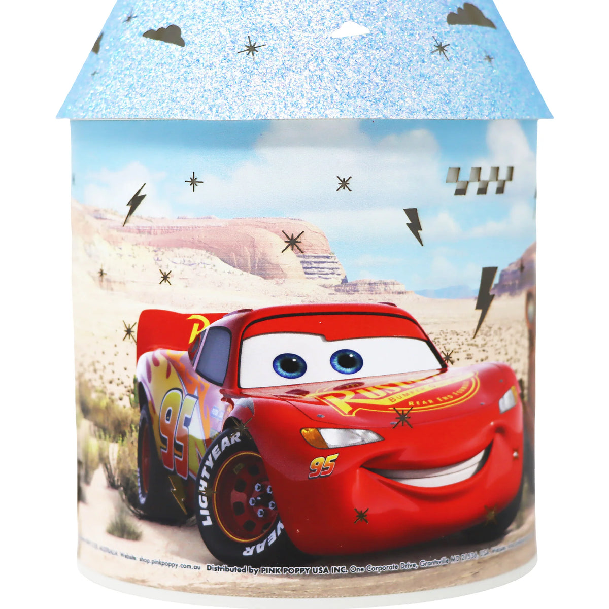 Pink Poppy LED Colour Changing Disney Cars Lantern req 3 x AA batteries