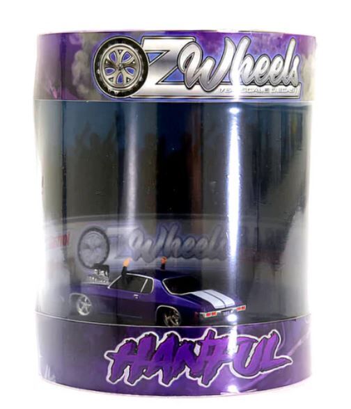 Oz Wheels 1/64 Hanful Monaro Skid in Cylinder