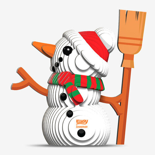 Eugy Cardboard Model Kit Snowman