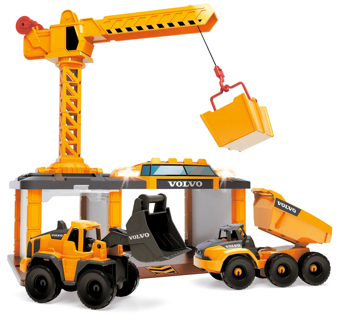 Dickie Toys Volvo Construction Station