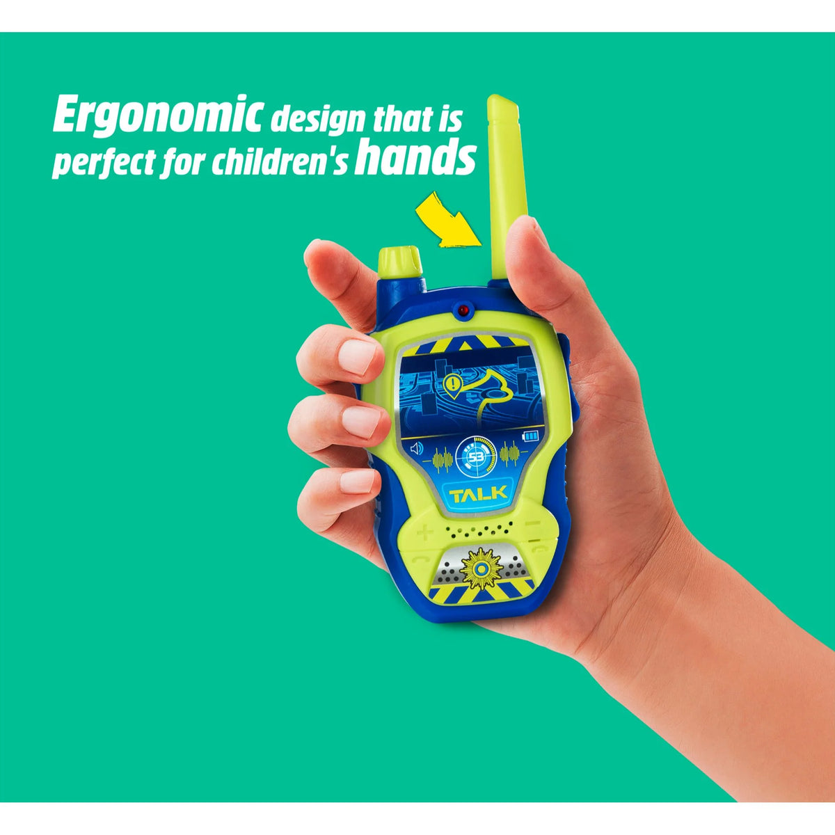 Dickie Toys Walkie Talkie Police - Batteries included