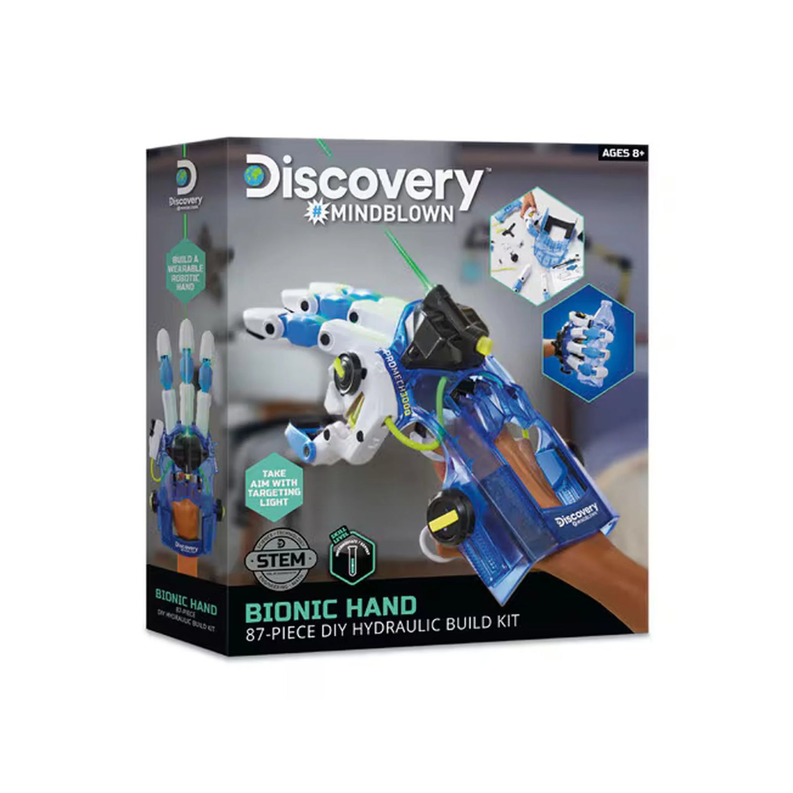 Discovery Mindblown Bionic Hand 87pc DIY Hydraulic Build Kit
