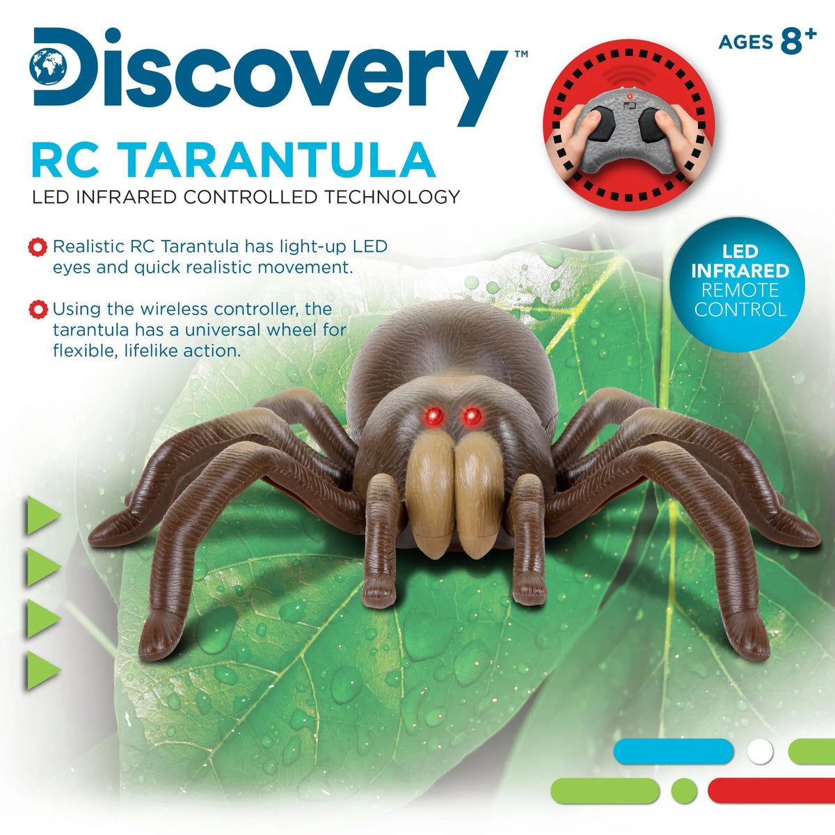 Discovery RC Tarantula Req 6 x AAA batteries