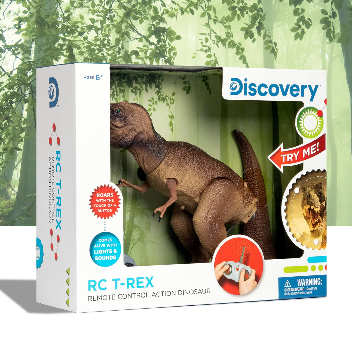 Discovery Toy RC T-Rex Dinosaur req 2 AAA, 3 AA batteries