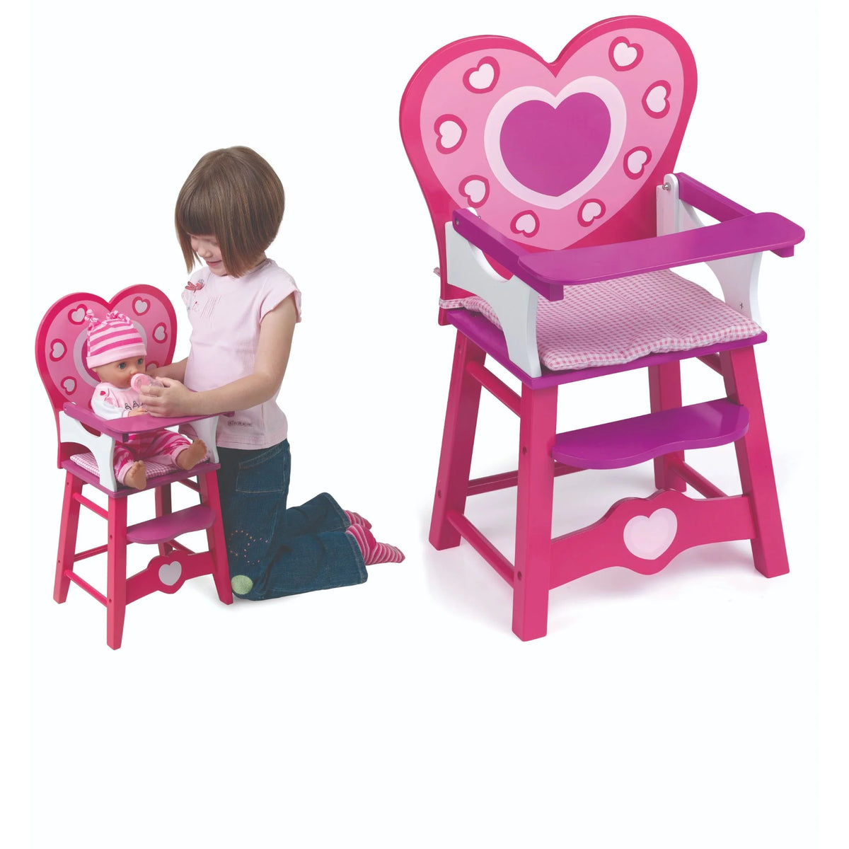 Dolls World Wooden Dolls High Chair