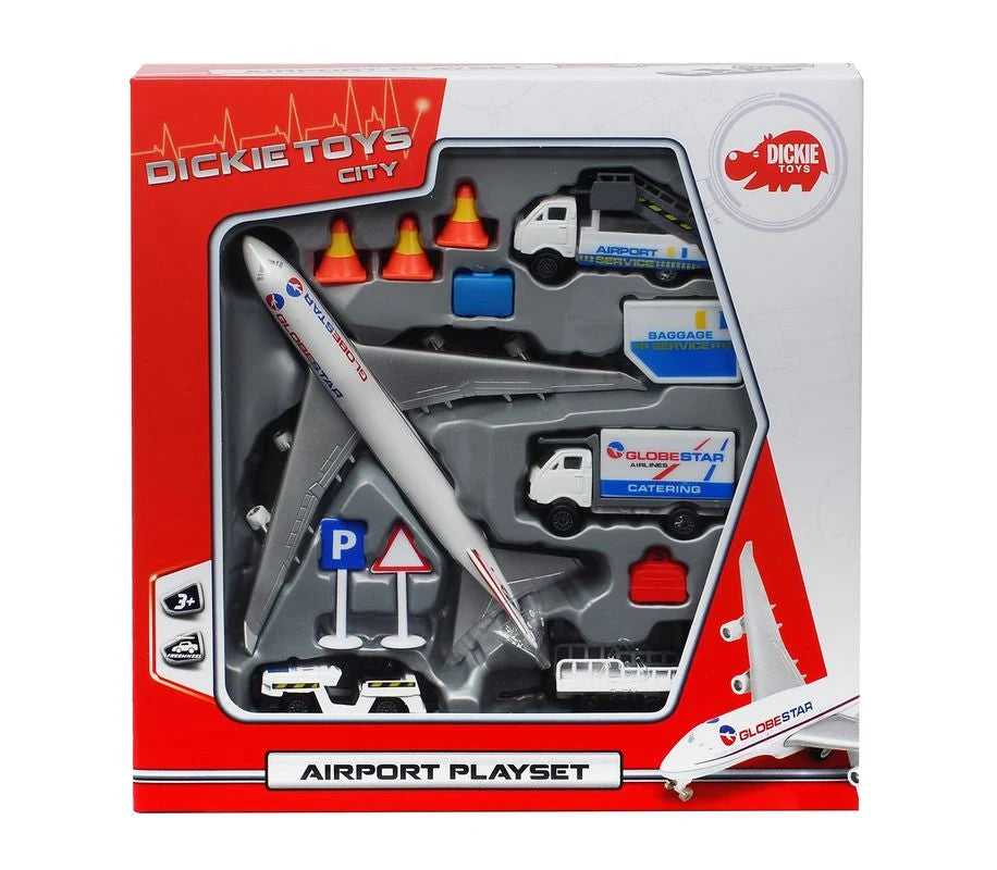 Dickie Toys 13pc Airport Playset