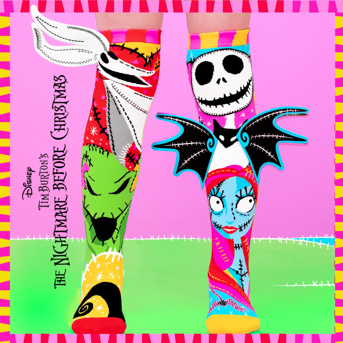 Mad Mia Socks Disney Jack Skellington One Size 6-99