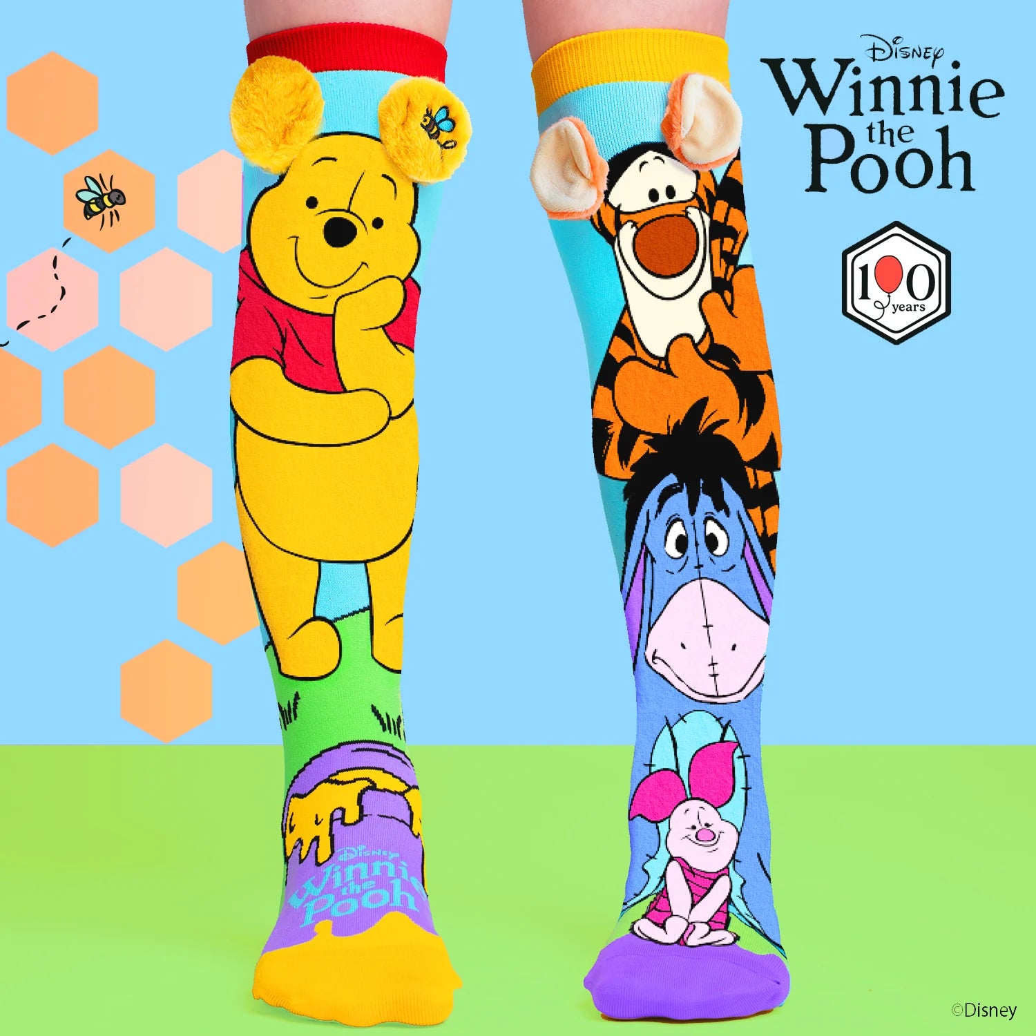 Mad Mia Socks Disney Winnie the Pooh One Size 6-99